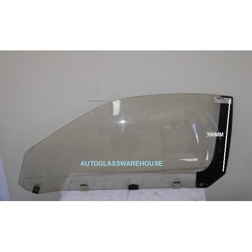 NISSAN 300ZX Z32 - 12/1989 TO 1/1996 - 2DR COUPE (4 SEATER) - PASSENGER - LEFT SIDE FRONT DOOR GLASS (BACK EDGE 390MM HIGH) - (Second-hand)
