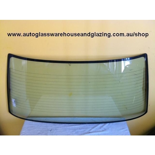 suitable for TOYOTA CRESSIDA MX73 - 10/1984 to 9/1988 - 4DR SEDAN - REAR WINDSCREEN GLASS - NEW