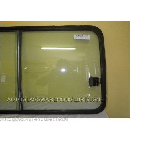 suitable for TOYOTA TOWNACE CR31 IMPORT - 1992 to 1996 - VAN - LEFT SIDE SLIDING GLASS - REAR GLASS - (490w X 485h) - (Second-hand)