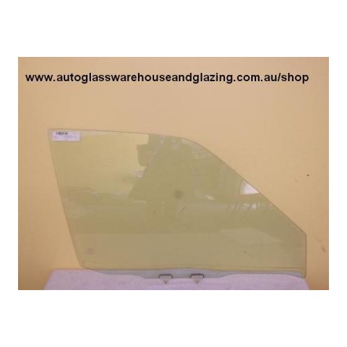 NISSAN PATHFINDER R50 - 11/1995 to 6/2005 - 4DR WAGON - RIGHT SIDE FRONT DOOR GLASS - GREEN - WITHOUT VENT - NEW
