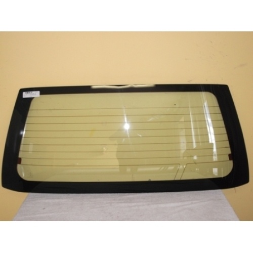 MITSUBISHI CHALLENGER PAI/PAII - 3/1998 to 1/2007 - 5DR WAGON -  REAR WINDSCREEN GLASS - HEATED - NEW