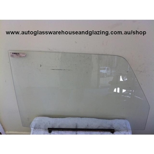 DAIHATSU ROCKY F70-F85 - 1/1984 to 1/2000 - 2DR JEEP - DRIVERS - RIGHT SIDE FRONT DOOR GLASS (CURVED GLASS)  - LOW STOCK - NEW
