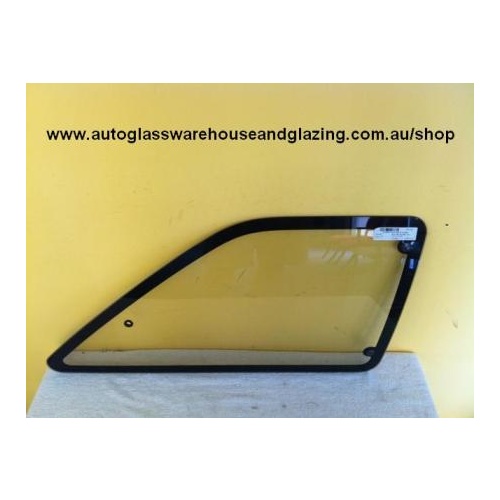 suitable for TOYOTA 4RUNNER RN/LN/YN130 - 10/1989 to 9/1996 - 2DR WAGON - DRIVER - RIGHT SIDE FLIPPER GLASS - (SECOND-HAND)