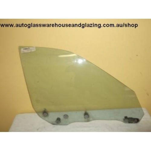 NISSAN SKYLINE HR32 - 1989 to 1993 - 4DR SEDAN HARDTOP - DRIVERS - RIGHT SIDE FRONT DOOR GLASS - (Second-hand)