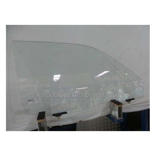 suitable for TOYOTA STARLET EP82 - 1989 to 1996 - 3DR HATCH - DRIVERS - RIGHT SIDE FRONT DOOR GLASS - (SECOND-HAND)