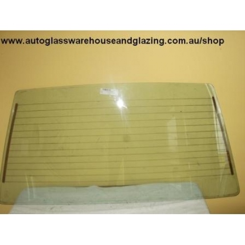 NISSAN PRAIRIE M10 - 12/1982 to 1985 - 5DR WAGON - REAR WINDSCREEN GLASS - (Second-hand)