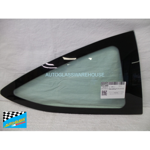 HONDA INTEGRA DC5 - 8/2001 to CURRENT - 2DR COUPE - RIGHT SIDE OPERA GLASS - BEHIND REAR DOOR - NOT ENCAPSULATED - GREEN - NEW