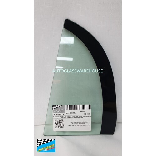 HOLDEN VECTRA ZC - JT - 2/2003 to 7/2005 - 4DR SEDAN - PASSENGERS - LEFT SIDE REAR QUARTER GLASS - NEW