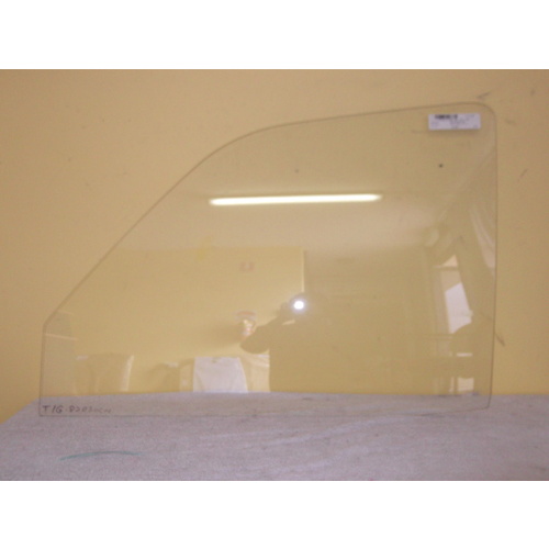 suitable for TOYOTA HILUX RN85 - 8/1988 to 8/1997 - 4DR DUAL CAB - PASSENGERS - LEFT SIDE FRONT DOOR FULL GLASS - NEW
