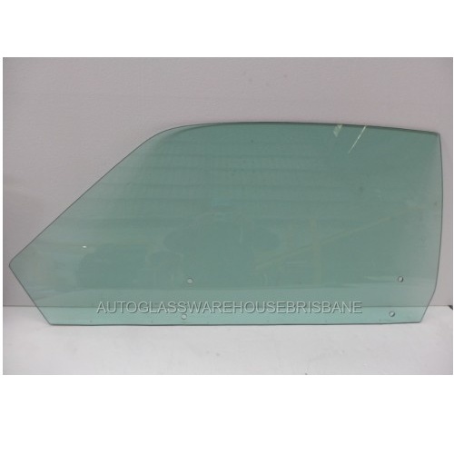 CHRYSLER VALIANT VJ CHARGER - 1973 to 1976 - 2DR COUPE - PASSENGERS - LEFT SIDE FRONT DOOR GLASS - GREEN - NEW (MADE TO ORDER)