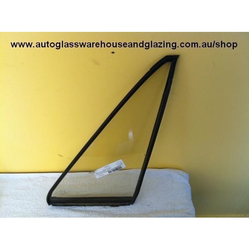 suitable for TOYOTA CORONA IMPORT ST170 - 1988 to 1992 - 4DR SEDAN - RIGHT SIDE REAR QUARTER GLASS - NEW
