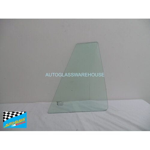 MAZDA 626 GC - 2/1983 TO 9/1987 - 5DR HATCH - DRIVERS - RIGHT SIDE REAR QUARTER GLASS - GREEN - NEW