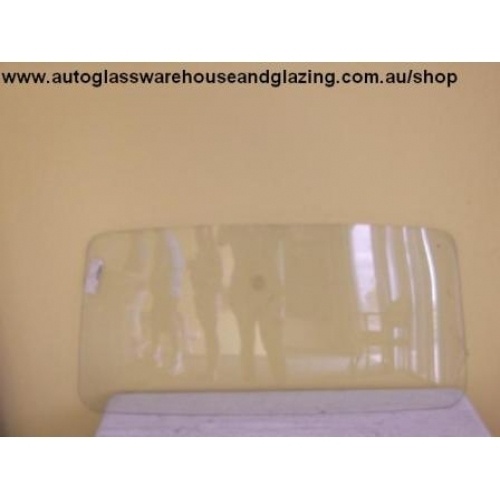 NISSAN E20 4/1974 to 10/1980 - VAN OR MIRCOBUS - REAR WINDSCREEN GLASS - (SECOND-HAND)