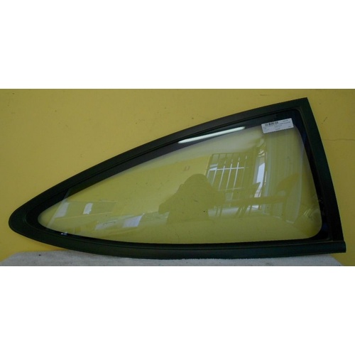 FORD LASER KJ 3DR HATCH 10/94>1/97 -DRIVERS- RIGHT SIDE-OPERA GLASS-ENCAPSULATED - (Second-hand)