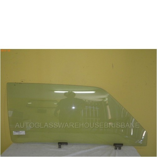 MAZDA 323 HATCHBACK 10/80 to 9/85 BD  3DR HATCH RIGHT SIDE FRONT DOOR GLASS - (Second-hand)