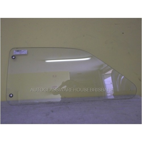 MAZDA 323 FA4TS - 3/1977 to 9/1980 - 3DR HATCH - PASSENGERS - LEFT SIDE REAR FLIPPER GLASS - (Second-hand)