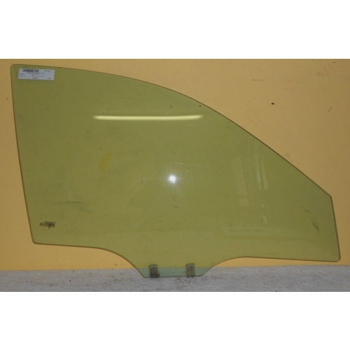 EUNOS 800 - 3/1994 to 1/2000 - 4DR SEDAN - DRIVERS - RIGHT SIDE FRONT DOOR GLASS (2 HOLES) - NEW