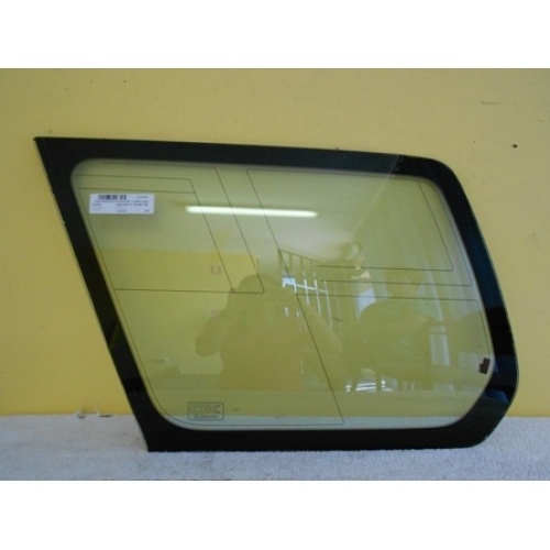 SUBARU FORESTER - 5/2002 to 2/2008 - PASSENGERS - LEFT SIDE REAR CARGO GLASS - ARIEL - GREEN - NEW