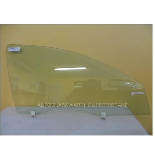 MITSUBISHI LANCER CJ/CF - 9/2007 to CURRENT - SEDAN/HATCH - DRIVERS - RIGHT SIDE FRONT DOOR GLASS - WITH FITTING - GREEN - NEW