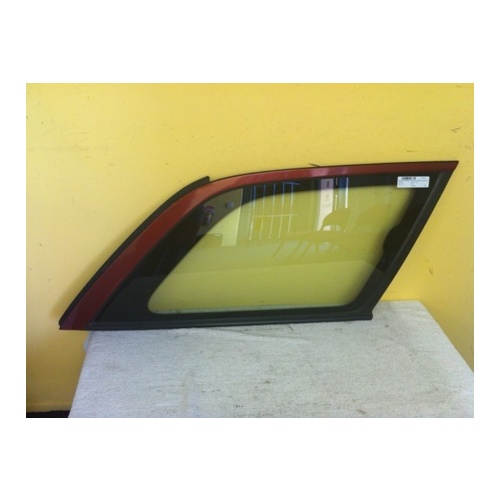 MAZDA 626 GW 4DR WAG 1/98>8/02 - DRIVERS - RIGHT SIDE - CARGO GLASS-ENCAPSULATED - (Second-hand)