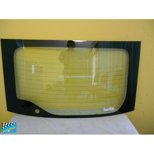 suitable for TOYOTA PRIUS NHW20R - 10/2003 to 7/2009 - 5DR HATCH - REAR WINDSCREEN GLASS - UPPER HATCH - NEW