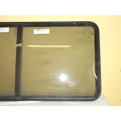 suitable for TOYOTA LITEACE KM36 - 8/1985 to 3/1992 - VAN - DRIVERS - RIGHT SIDE FRONT CARGO GLASS - 1/2 PIECE - (Second-hand)