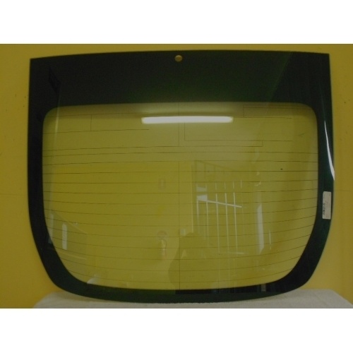 NISSAN 370Z Z34 - 5/2009 to CURRENT - 2DR COUPE - REAR WINDSCREEN GLASS (1 HOLE) - GREEN - (Second-hand)