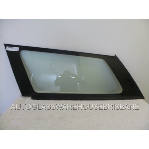 SUBARU LIBERTY/OUTBACK 4TH GEN - 9/2003 to 8/2009 - 4DR WAGON - PASSENGERS - LEFT SIDE REAR CARGO GLASS - ENCAPSULATED - (Second-hand)