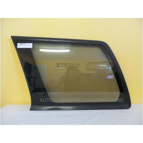 MITSUBISHI LANCER CH - 9/2004 to 8/2007 - 5DR WAGON - PASSENGERS - LEFT SIDE REAR CARGO GLASS - ENCAPSULATED - (Second-hand)