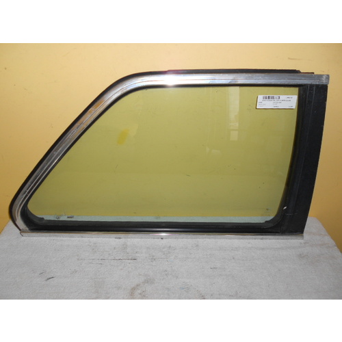 BMW 3 SERIES E30 - 1/1985 to 12/1993 - 2DR COUPE - DRIVERS - RIGHT SIDE REAR OPERA GLASS - FIXED - (Second-hand)