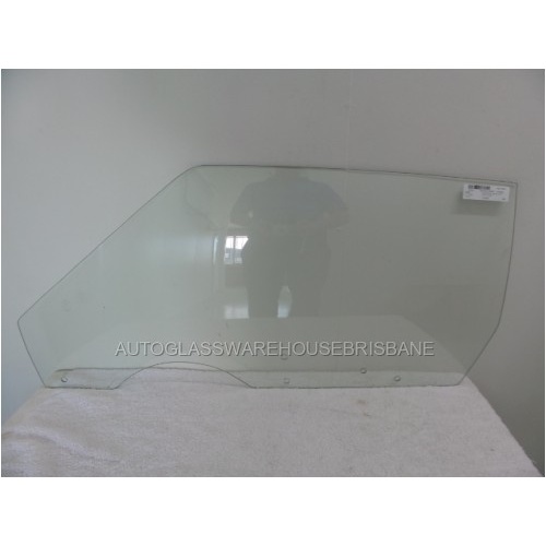 FORD FALCON XA/XB/XC - 1/1972 to 1/1978 - 2DR COUPE (LAUDAU COBRA) - PASSENGERS - LEFT SIDE FRONT DOOR GLASS - CLEAR - MADE TO ORDER - NEW