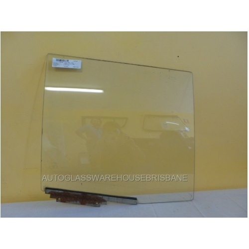 suitable for TOYOTA COROLLA KE70 - 3/1980 to 1985 - 5DR WAGON - DRIVERS - RIGHT SIDE REAR DOOR GLASS - (SECOND-HAND)