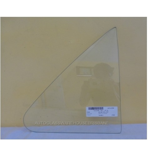 FORD ESCORT MK 1 - 1968 TO 1975 - 2DR COUPE - PASSENGER - LEFT SIDE FRONT QUARTER GLASS - CLEAR - NEW