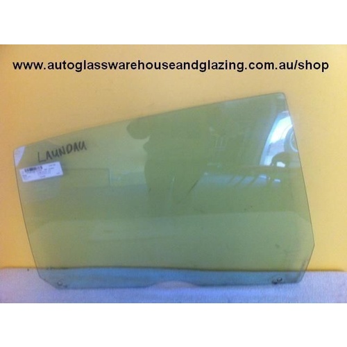 FORD FAIRLANE ZF - ZG - ZH - 4/1972 to 9/1979 - 4DR SEDAN - DRIVERS - RIGHT SIDE REAR DOOR GLASS - (Second-hand)