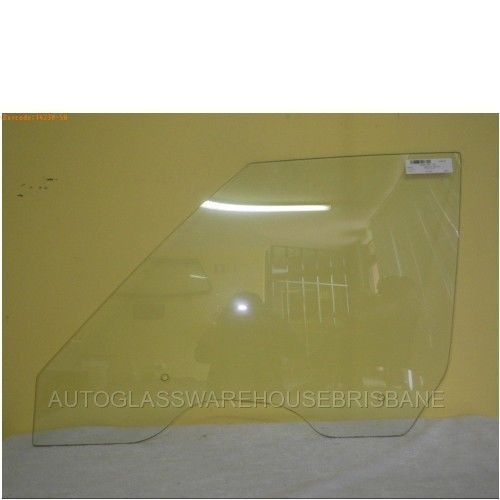 NISSAN 240K - 4DR SEDAN 1973>1978 - PASSENGERS - LEFT SIDE FRONT DOOR GLASS - (Second-hand)