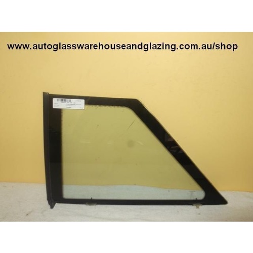 suitable for TOYOTA CELICA ST162 - 11/1985 to 11/1989 - 2DR COUPE -  PASSENGERS - LEFT SIDE REAR OPERA GLASS - (SECOND-HAND)