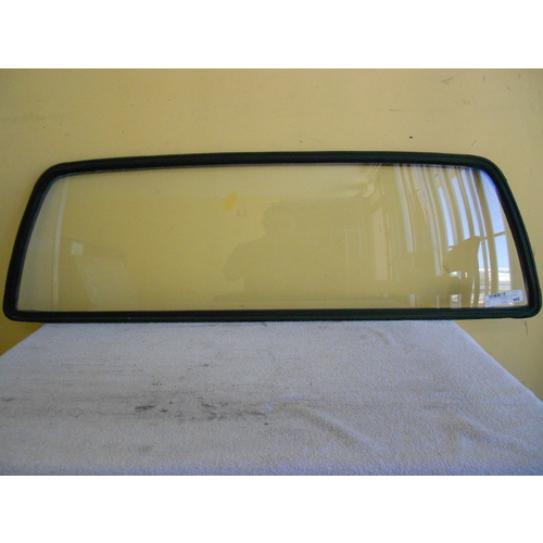 FORD COURIER PC/PD - 2/1985 TO 1/1999 - UTILITY - REAR WINDSCREEN GLASS - 1268 X 370 - NO RUBBER - NEW