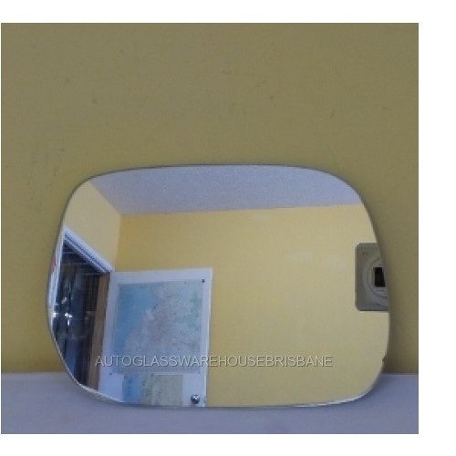 suitable for TOYOTA AVENSIS - 12/2001 to 12/2010 - 5DR WAGON - DRIVER - RIGHT SIDE MIRROR - FLAT GLASS ONLY - 185MM X 126MM - NEW