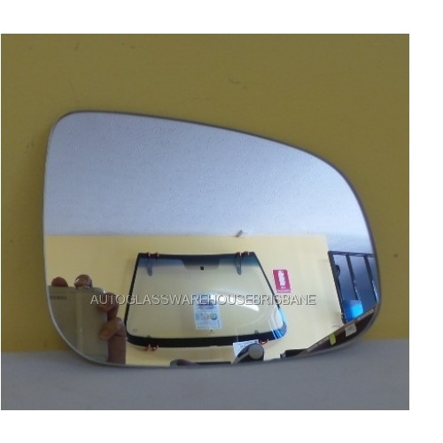 FORD FALCON FG - 5/2008 TO 10/2014 - SEDAN/UTE - DRIVERS - RIGHT SIDE MIRROR - FLAT GLASS ONLY - 165mm WIDE X 120mm HIGH - NEW