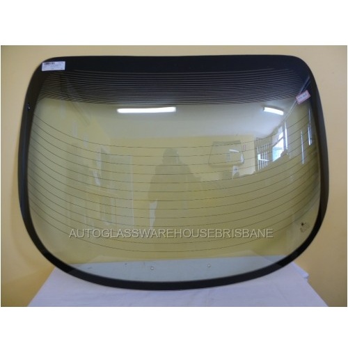 HYUNDAI SX SX/FX/SFX - 7/1996 to 2/2002 - 2DR COUPE - REAR WINDSCREEN GLASS - 2 HOLES WITH BRAKE LIGHT - NEW