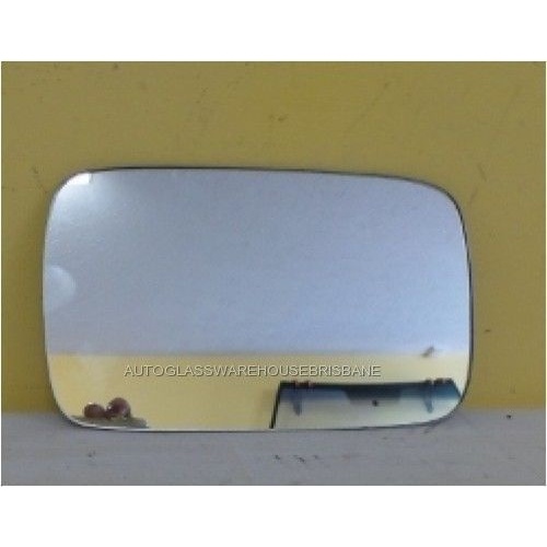 BMW 3 SERIES E46 - 8/1998 to 1/2005 - 4DR SEDAN - PASSENGER - LEFT SIDE MIRROR - FLAT GLASS ONLY - 153MM X 92MM - NEW 