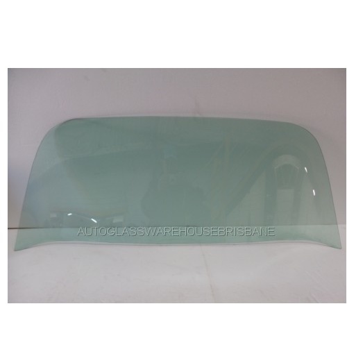 FORD FALCON XA/XB/XC - 1/1972 to 1/1978 - 2DR COUPE (LAUDAU COBRA) - REAR WINDSCREEN GLASS - GREEN - MADE TO ORDER - NEW