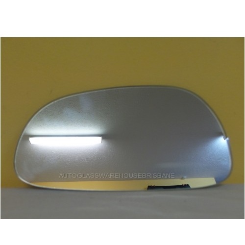 MAZDA 626 GE - 1/1992 to 8/1997 - 4DR SEDAN - PASSENGER - LEFT SIDE MIRROR - FLAT GLASS ONLY - 170mm WIDE X 90mm - NEW