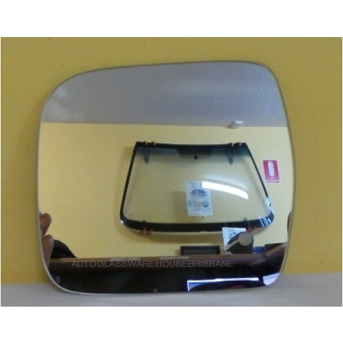 suitable for TOYOTA TARAGO ACR30 - 7/2000 to 2/2006 -WAGON - PASSENGER - LEFT SIDE MIRROR - FLAT GLASS ONLY - 140mm X 160mm wide - NEW