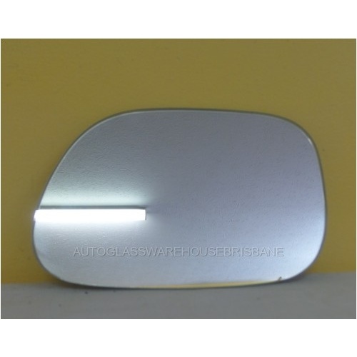 MITSUBISHI COLT RG - 11/2004 to 9/2011 - 5DR HATCH - PASSENGERS - LEFT SIDE MIRROR - FLAT GLASS ONLY - 150MM X 103MM - NEW