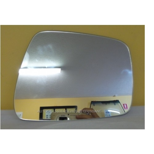 NISSAN NAVARA D40 - 12/2005 to 3/2015 - UTE - THAILAND - DRIVER - RIGHT SIDE MIRROR - FLAT GLASS ONLY (205w X 160h) - SR1350-8685 - NEW