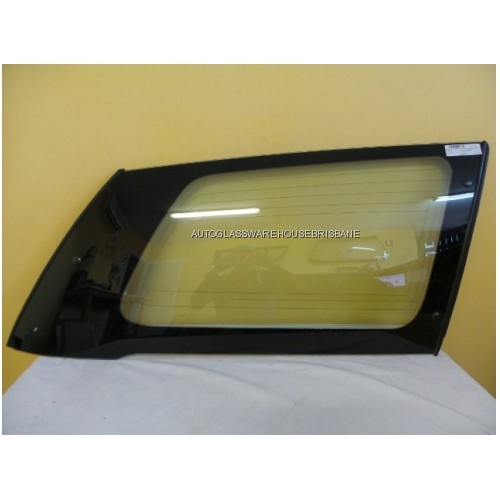 suitable for TOYOTA TARAGO ACR30 - 7/2000 to 2/2006 - WAGON - DRIVERS - RIGHT SIDE REAR CARGO GLASS WITH AERIAL - ENCAPSULATED  - (Second-hand)