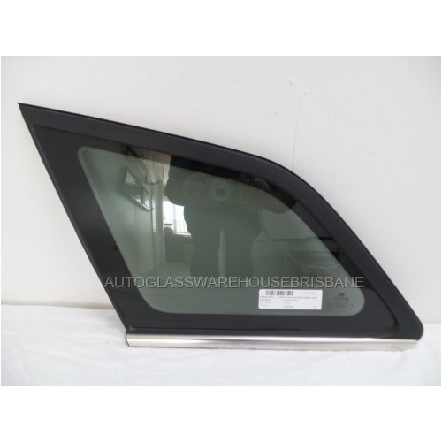 HYUNDAI i30 GD - 5/2012 to CURRENT - 5DR WAGON - LEFT SIDE CARGO GLASS (CHROME MOULD WAGON ONLY) **ENCAPSULATED - (Second-hand)