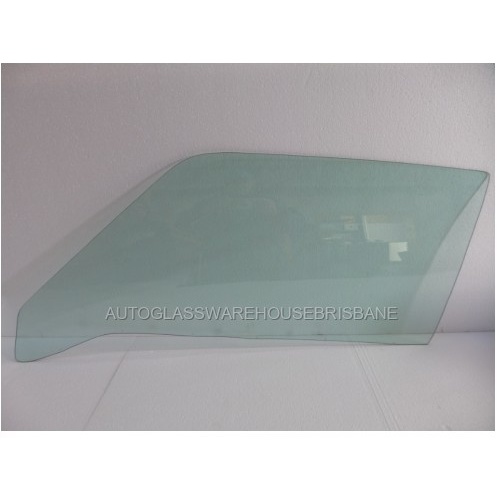 FORD CAPRI MK1 -1969 TO 1973 - 2DR COUPE - PASSENGERS - LEFT SIDE FRONT DOOR GLASS - GREEN - MADE TO ORDER - NEW