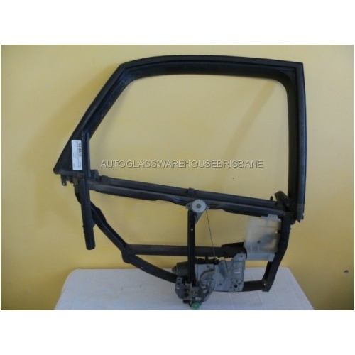 AUDI A4 B5 - 7/1995 to 5/2001 - 4DR SEDAN - DRIVER - RIGHT SIDE REAR DOOR ELECTRIC WINDOW REGULATOR FRAME - (Second-hand)